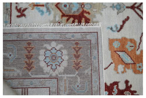 Hand Knotted Oushak Rug 8' X 10'